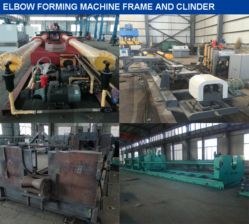 Medium Frequency Hot Induction 4 Elbow Forming Machine