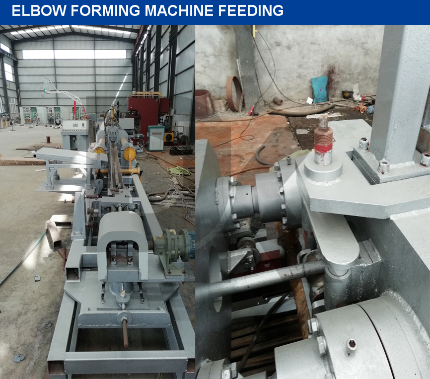 Medium Frequency Hot Induction 4 Elbow Forming Machine