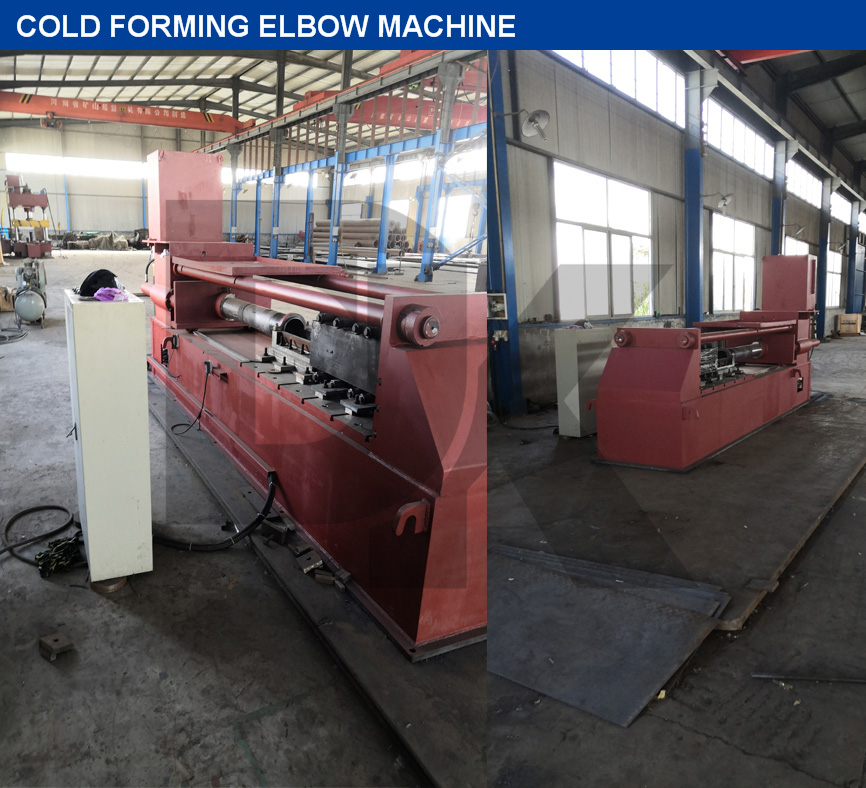 Medium Frequency Hot Induction 4 Elbow Forming Machine