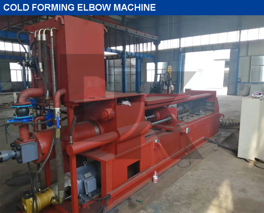 Medium Frequency Hot Induction 4 Elbow Forming Machine