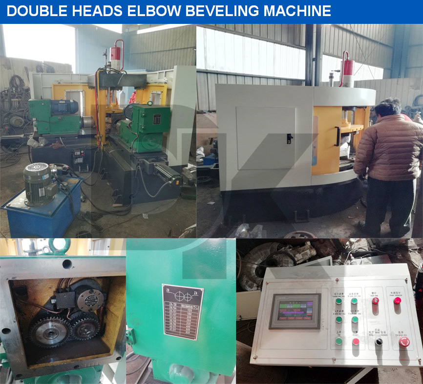 Double Heads Automatic Elbow Beveling Machine