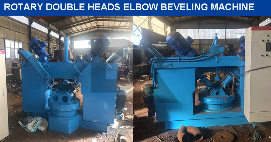 Double Heads Automatic Elbow Beveling Machine