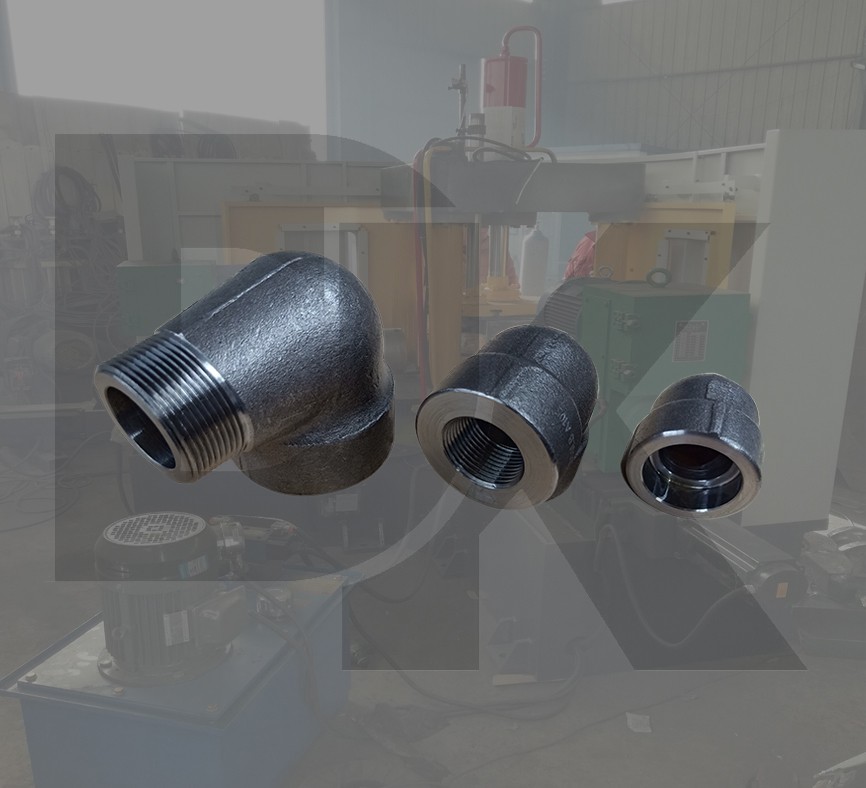 Class 3000 Forged Carbon Steel Pipe Fitting A105 90 Street Elbow