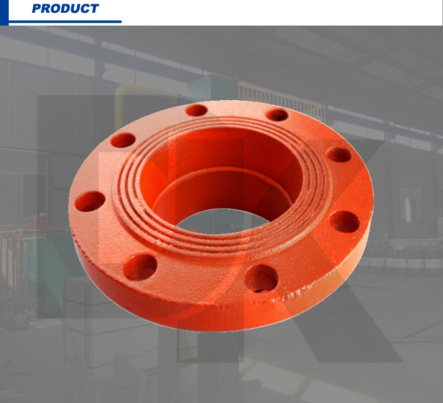 Grooved Split Flange Adapter Ductile Iron Casting