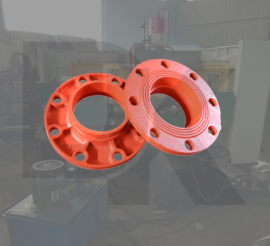 Grooved Split Flange Adapter Ductile Iron Casting