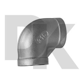 Class 150 316 Stainless Steel Screwed Fitting 90° Elbow