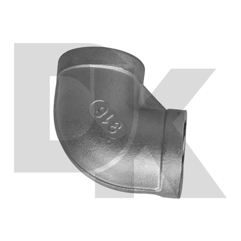 Class 150 316 Stainless Steel Screwed Fitting 90° Elbow