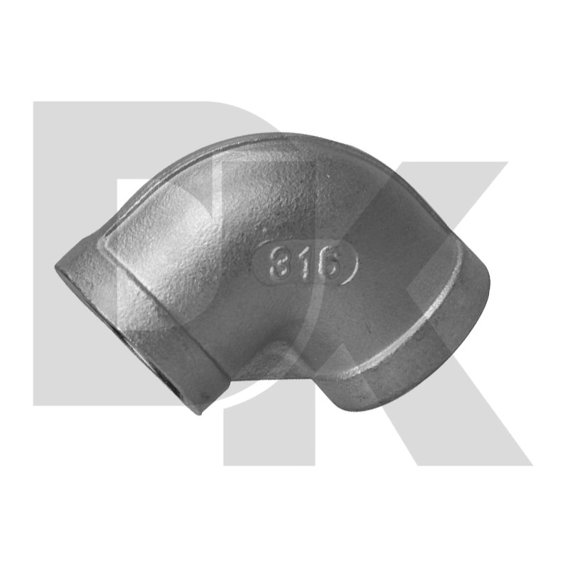 Class 150 316 Stainless Steel Screwed Fitting 90° Elbow