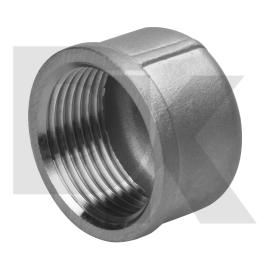 1/2inch Female Npt Thread 304 Cf8 Stainless Steel Round Cap