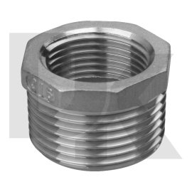 150Lb 304 Cf8 Casting Bspt Npt Thread Fitting Hex Bushing