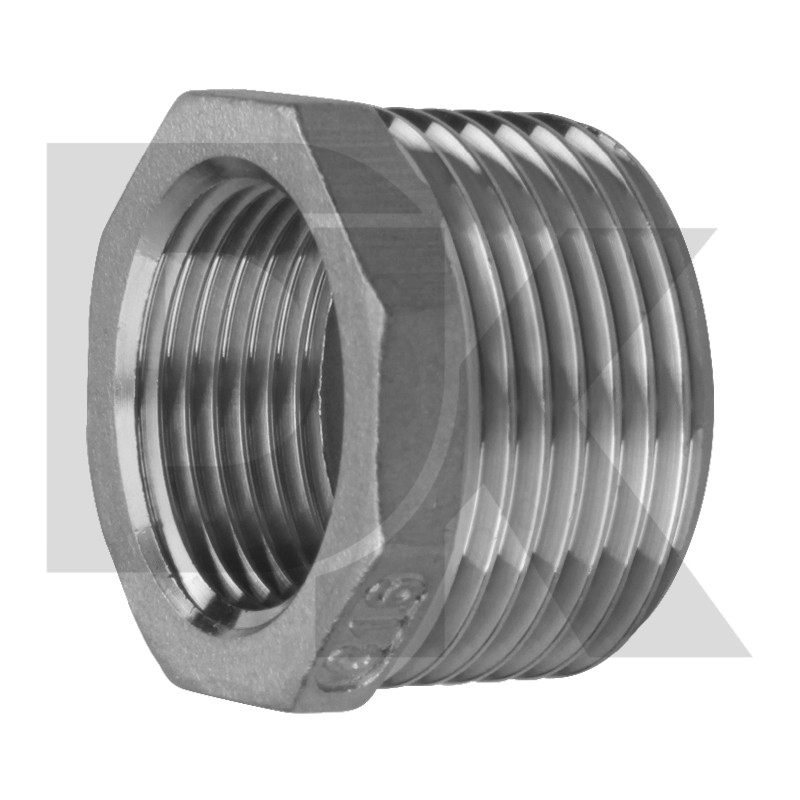 Npt Cf8M Stainless Steel Thread Fitting Bushing