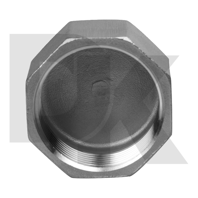 304 Stainless Steel Npt Bspt Thread Casting Fitting Cap