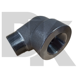 Class 3000 Forged Carbon Steel Pipe Fitting A105 90 Street Elbow