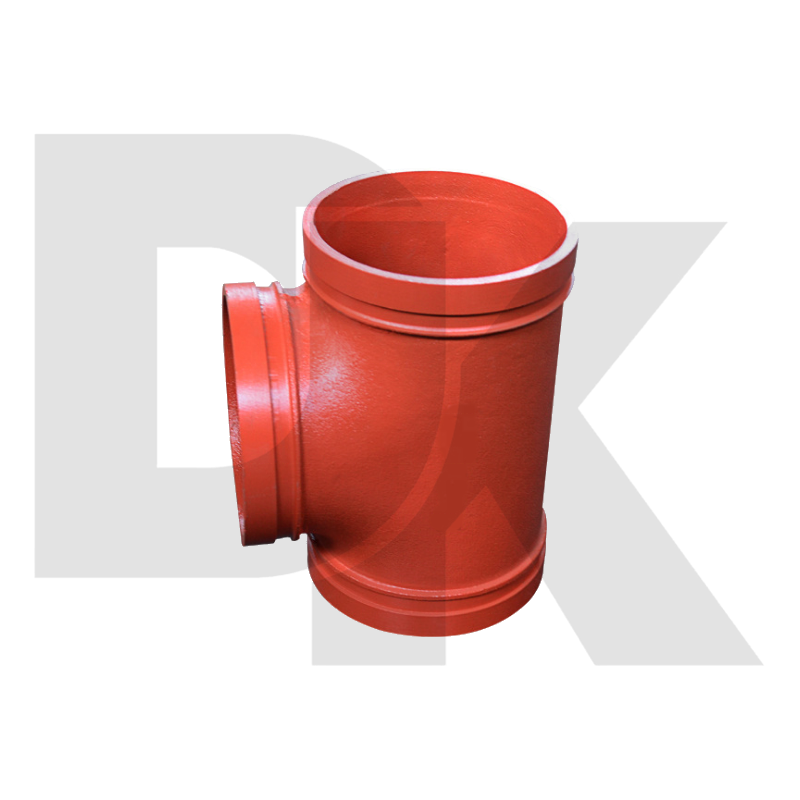 4Inch Ductile Iron Grooved Fittings Equal Tee