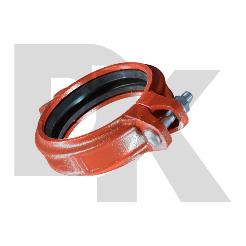 Grooved Ductile Iron Casting Fitting Rigid Coupling