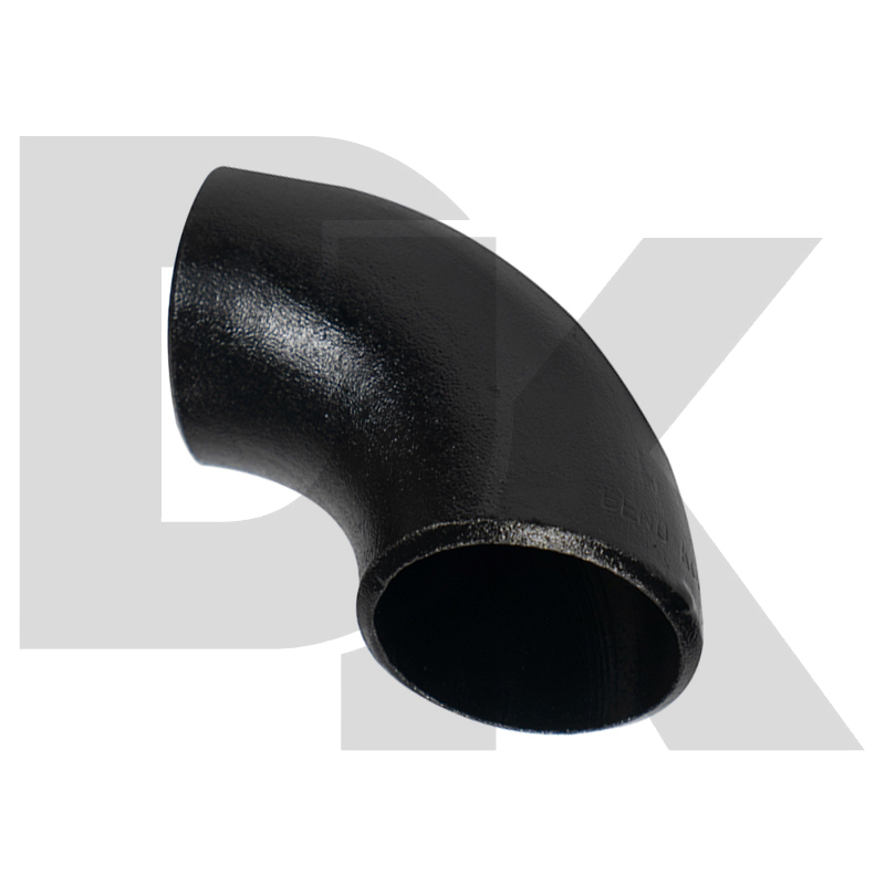 8Inch Sch40 Black Painting Butt Weld Pipe Fitting 90 Elbow