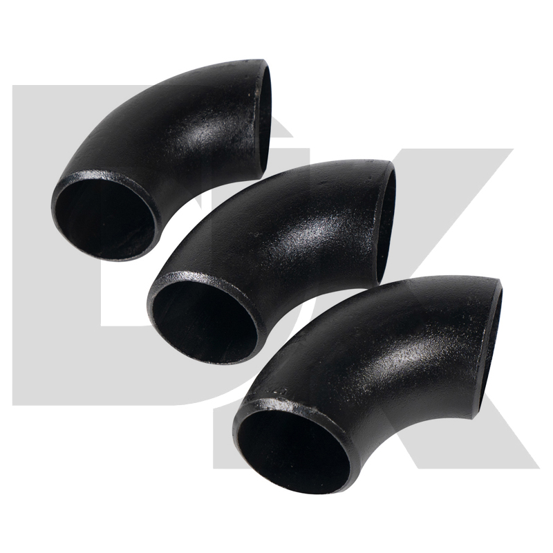 8Inch Sch40 Black Painting Butt Weld Pipe Fitting 90 Elbow