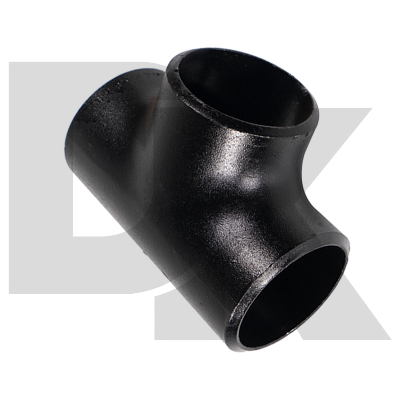 En10253 Carbon Steel Butt Welded Equal Tee Pipe Fitting 