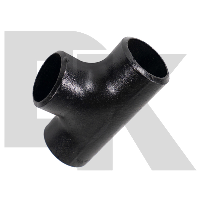 En10253 Carbon Steel Butt Welded Equal Tee Pipe Fitting 