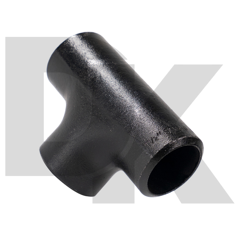 En10253 Carbon Steel Butt Welded Equal Tee Pipe Fitting 