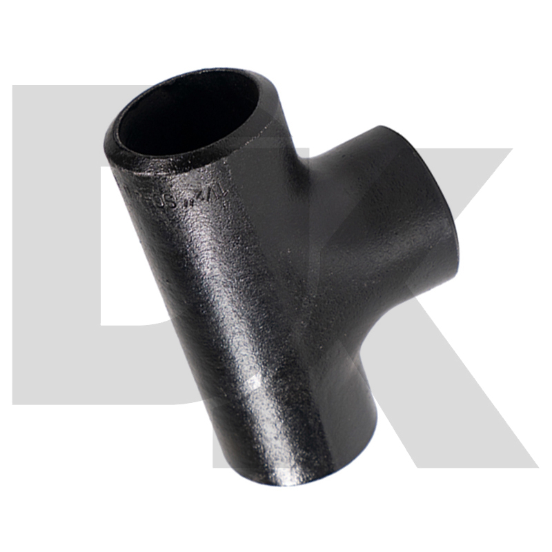 En10253 Carbon Steel Butt Welded Equal Tee Pipe Fitting 