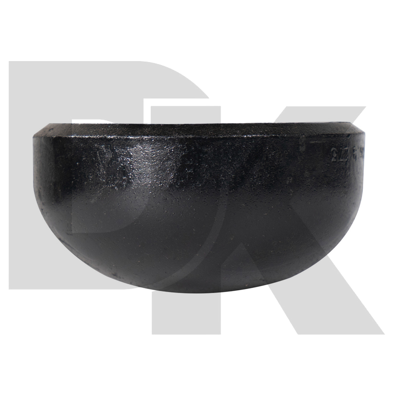 Seamless Steel Pipe Fitting Asme B16.9 Carbon Black Painting Cap